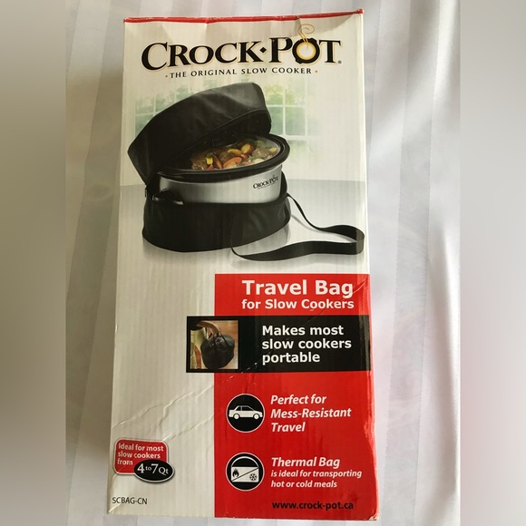 Crock-Pot Travel Bag for Slow Cookers - Picture 1 of 8